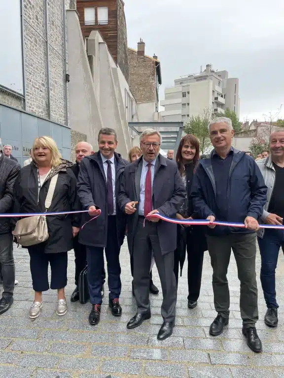 Inauguration du jardin Eden à Saint-Étienne